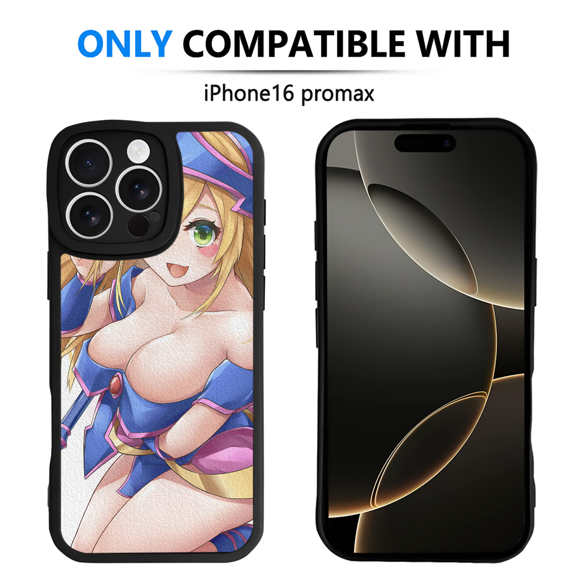 （画像用） 遊☆戯☆王 Yu-Gi-Oh! 【iPhone 16シリーズ対応】シリコンスマホケース（レザー調） 材質：シリコン